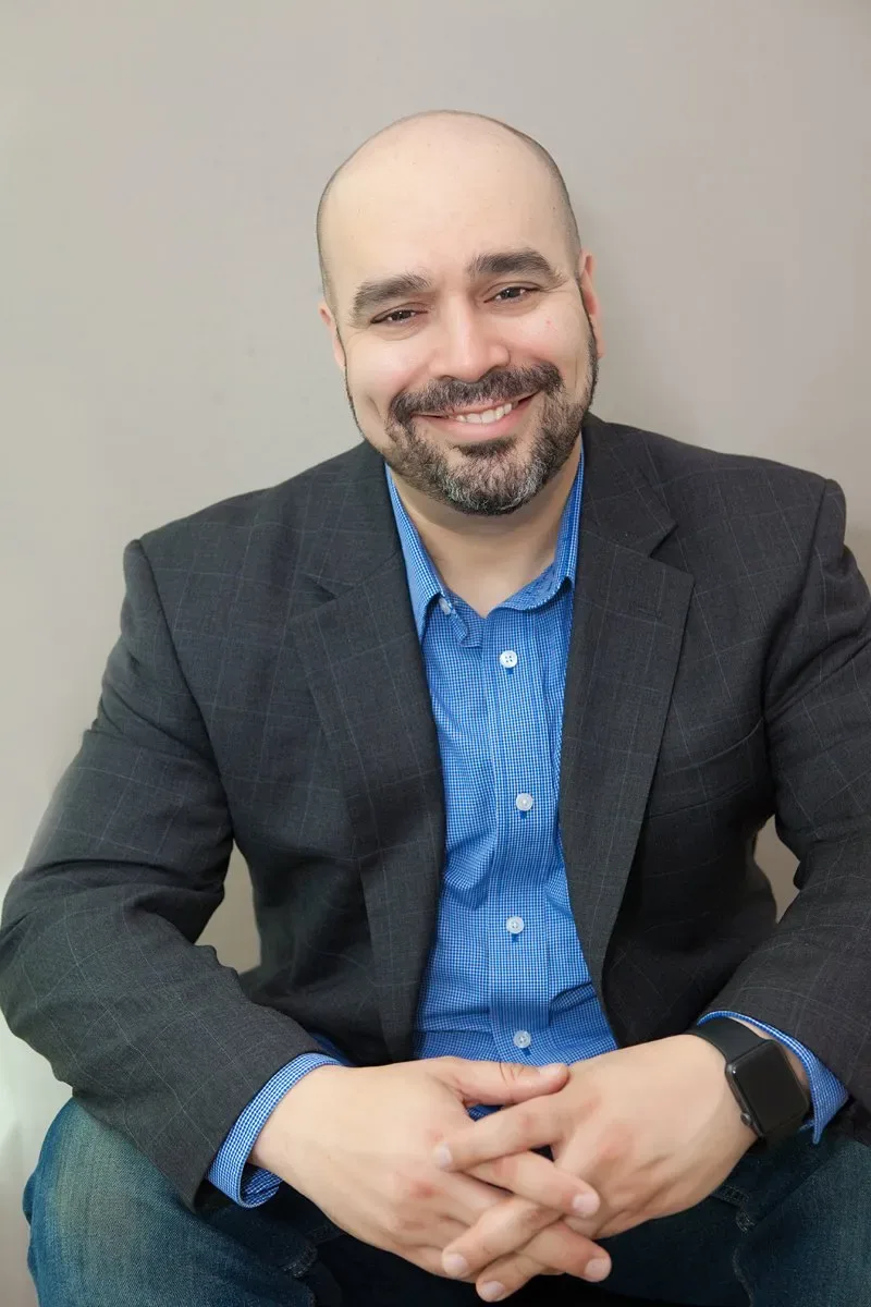 Portrait of the Dubai operations manager at Takween Bullion